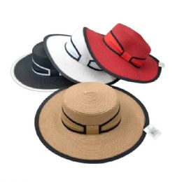 36 Pieces Womens Braid Fedora - Fedoras, Driver Caps & Visor