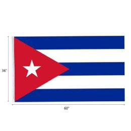 144 Pieces 3x5ft Cuba Big Flag - Flag