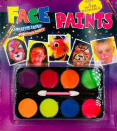 72 of Halloween Face Face Paint Kit Set