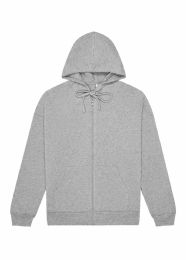 18 Pieces Mens Sponge Fleece Dtm Full Zip Hoodie Athletic Heather Size Small - Mens Sweat Shirt
