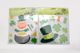 48 of St. Patrick's Day Gel Stickers