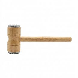 36 of 10" DuaL-Sided Wooden Meat Tenderizer