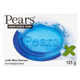 96 Pieces 125gm Pear Soap Mint Extracts Blue - Bath And Body