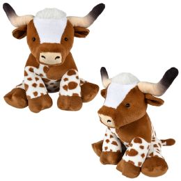 2 pieces of 26" Longhorn Cow (ss)