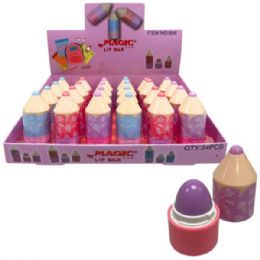 48 Wholesale Magic Pen Shiny Lip Gloss In Countertop Display