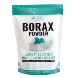 24 of Borax Powder 14oz Original Laundry Booster & Multipurpose Cleaner Homebright
