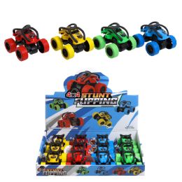 48 of Car 4x4 Stunt Flipping Double Inertia 4ast Colors/12pc Pdq Age 4+
