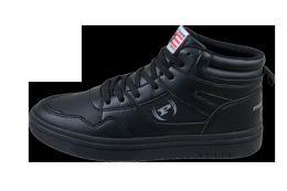 Wholesale Footwear Men's Hightop Court Sneaker 12 P/c (7-12)