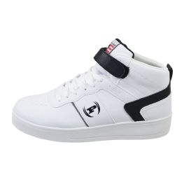 Wholesale Footwear Men's Hightop Court Sneaker 12 P/c (7-12)