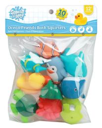 24 pieces Ocean Friends Bath Squirters - 10 Pcs - Bathroom Accessories