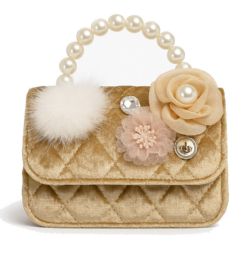 24 pieces Quilted Purse - Beige - Leather Purses and Handbags