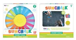 24 pieces 17 Pcs Sun Chalk - Chalk,Chalkboards,Crayons