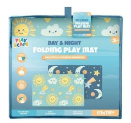 3 pieces Xpe Folding Play MaT- Sun And Moon - Mats