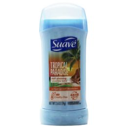 36 Pieces of 2.6oz Suave Deodorat Stk Tropical Paradise
