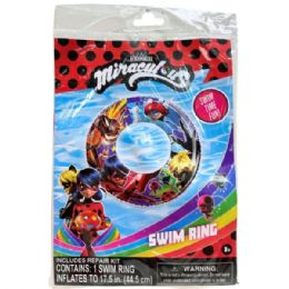 36 pieces Miraculous Ladybug Inflatable Swim Ring - Inflatables