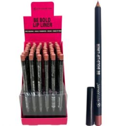 96 pieces City Color Romance Be Bold Lip Liner In Countertop Display - Lip & Eye Pencil