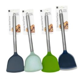 24 of Silicone Shovel Turner Cooking Utensil In Assorted Colors