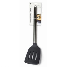 24 of Silicone Slotted Turner Cooking Utensil In Assorted Colors