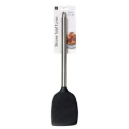 24 of Silicone Solid Turner Spatula Cooking Utensil In Assorted Colors
