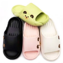36 Pieces Bear Slipper For Women Men Non Slip Assorted - Women's Flip Flops