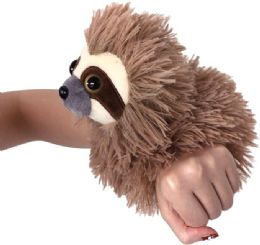 48 Pieces of Sloth Stuffed Animal Slap Bracelet 9" (23cm)