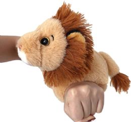 48 Pieces of Lion Stuffed Animal Slap Bracelet 9" (23cm)