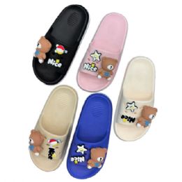 Wholesale Footwear Kids' "nice" Bear Cartoon Slides