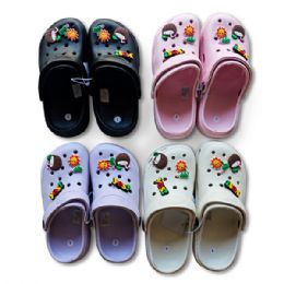 Wholesale Footwear Kids Tropical Summer Party Clogs