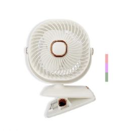 24 Pieces of CliP-On Mini Desk Fan Assorted