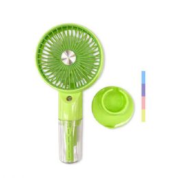 30 Pieces of Portable Mini Fan With Mist Spray Assorted