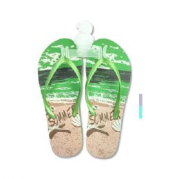 Wholesale Footwear Womens Summer Beach Graphic Flip Flops