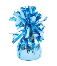 96 Pieces Balloon Weight Glossy Light Blue - Balloons & Balloon Holder