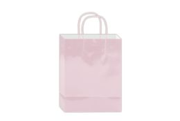 72 Pieces Glossy Gift Bag Nm 8.8x5.5x3.5-inch Baby Pink - Gift Bags Everyday