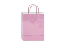 72 Pieces Glossy Gift Bag Nm 8.8x5.5x3.5-inch Pink - Gift Bags Everyday