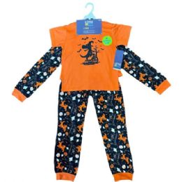 12 of Little Dreamer Sleepwear 4 Piece Halloween Pajama Set In Sizes 7/8-14/16
