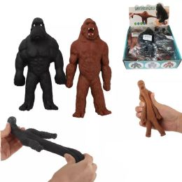 144 Pieces Squishy Stretchy Gorilla 6pc/disp - Slime & Squishees