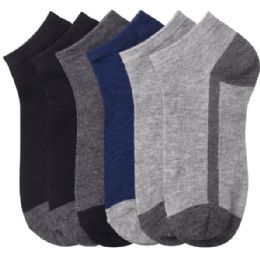 432 Pairs Spak Spandex Socks 10-13 - Mens Ankle Sock