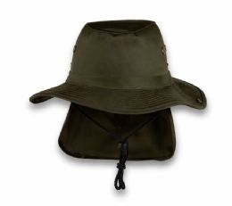 48 of High Profile Wide Brim Sun Hat Olive