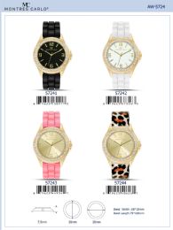 12 pieces Ladies Watch - 57241 assorted colors - Women's Watches