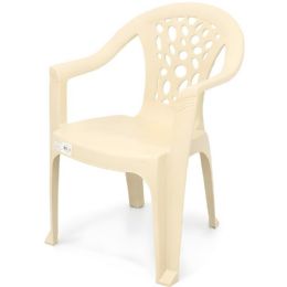 50 Pieces Beige Outdoor Stack Chair Mars - Chairs