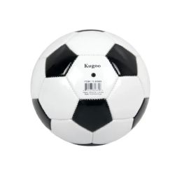 48 Pieces Classic Black And White Soccer Ball Size Number 5 - Balls