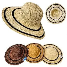 12 of Ladies Sun Hat Open Weave Brim