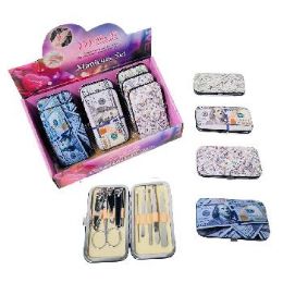 24 Pieces 9-Piece Manicure Care Set Money - Manicure and Pedicure Items