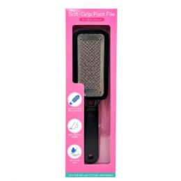 12 Wholesale 10.5" Foot File With Soft Grip Handle For Smooth Callus Removal