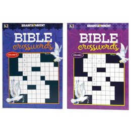 48 Wholesale Bible Crossword 2 Titles In Floor Display