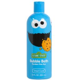 12 Wholesale Bubble Bath 12oz Sesame Street Smart Care