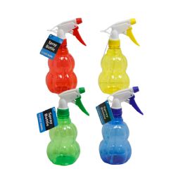 36 Wholesale Spray Bottle Gourd Shaped 13.5oz 4ast Colors Case Cut Carton Gm/ht