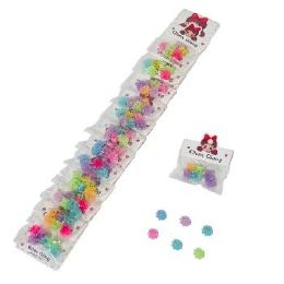 72 Pieces 6-Piece Baby Mini Flower Claw Clip - Hair Accessories