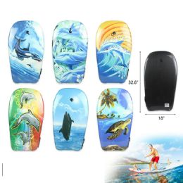 6 Pieces 32.6" Boogie Board Assorted Prints - Inflatables