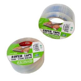 24 Wholesale 1.89"x120yard Super Packaging Tape Clear